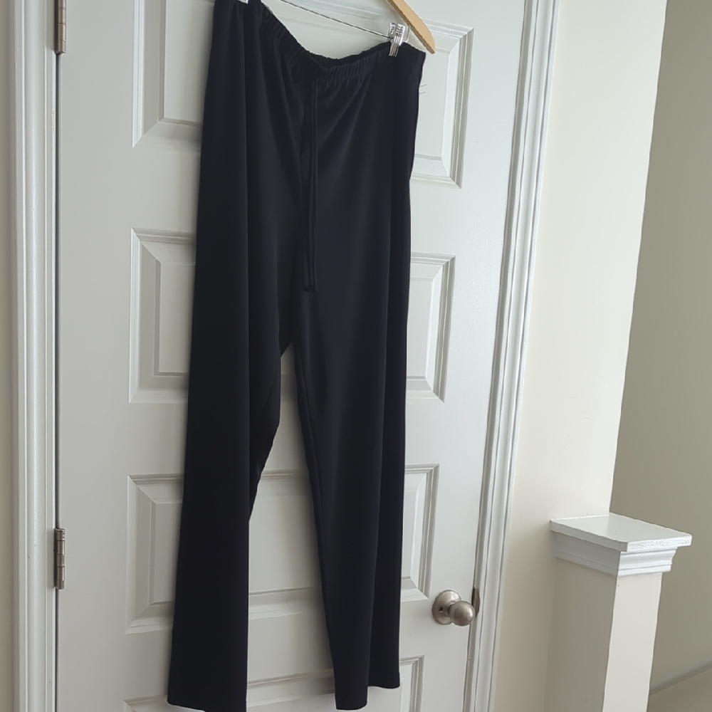 Van Heusen Women's Black Pants Waist 20 L43